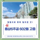 안동 용상동 주공본가타운 아파트 매매｜602동 전면동 고층·좋은 뷰와 일조권 이미지