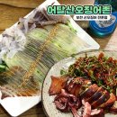 부천 해산물 맛집 어달산오징어촌 부천원미점 동해바다 직송 신선한 산오징어회 통찜 추천