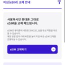 skt e심 유심 교체해본 삶암 이미지