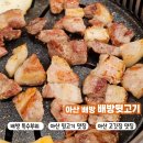 아산 배방고기집 배방뒷고기 한판 먹고 온 후기