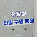 경기도 수원시 장안구 조원로 16 | 수원) 화장실 안전바 제거, 타일 구멍 완벽하게 메꾸다