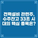 대덕테크1 태양광발전소 | 전력설비 관련주, 수주잔고 33조 시대의 핵심 종목은? (2026)