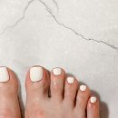 선릉네일 잘하는 곳 찾는다면, 아이리스네일에서 받은 크림화이트 패디 후기