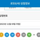 제 1092회차 로또 1등 당첨 번호 이미지