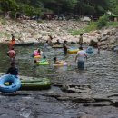 황토와 통나무 캠핑장 이미지