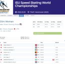 [스피드]2026 ISU 세계 올라운드 선수권 대회-제2일 1500m/5000m/10000m 경기결과(2026.03.07-08 NED) 이미지