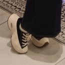 올스타(ALL STAR)PC방 | 컨버스 올스타 서지트레이너 OX 블랙후기 사이즈팁 착용샷 착화감 키높이운동화 추천👟✨