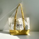 주식회사호경(H&K) | 브랜드 굿즈 제작 추천, 트레이더조 스타일 투톤 에코백 제작 후기 (상품코드:FEJ)