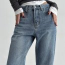 앨리스마켓)슬림롱핏 데님+리본슬리퍼(아이보리)바로배송 오픈합니다👖💗