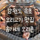 속초고기 | [속초] 속초 오리고기 맛집 송가네 오리촌 존맛 솔직후기