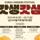 한국인삼 이미지