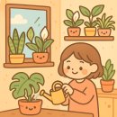 (주)우아한연구소 | 2025년 실내 공기정화 식물 사용 후기 &amp; 관리 꿀팁💡