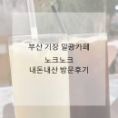 부산 기장 일광카페 노크노크 내돈내산 방문후기