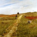 William Merritt Chase(1849-1916)-1 / 배는 강 위를 떠다니고 이미지