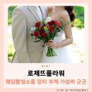 카페로제뜨 | 웨딩촬영부케 장미 생화 추천 후기 로제뜨플라워 가성비 굿굿