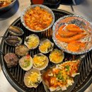 신선한 조개가 가득한 연수 조개구이