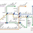 대구 부산 지하철 노선도 이미지