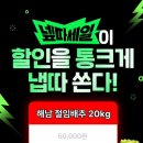 해남 절임배추 20kg 2만8천원 세일 이미지