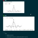 rect함수,sinc함수 특성// 시간축-주파수축 신호 변환 특성 이미지