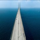 The Oresund bridge between Sweden and Denmark, so impressive 🙌 이미지