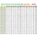 2023 시즌오픈 전국 파크골프 대회 결선 최종 결과 이미지