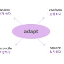 [IELTS 한단어씩-013] adapt 와 비슷한 의미를 가진 단어는? 이미지