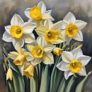 daffodil 수선화 이미지