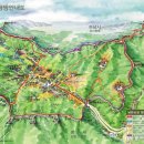 제1126차 남한산성 산행 코스및 지도 이미지