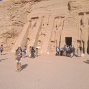 람세스2세의 신전 아부심벨 이미지