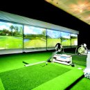 부킹 스크린 골프 이미지