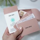 여주 프리미엄 아울렛 프라다 미우미우 머리핀 새틴 헤어 클립 착용샷