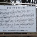 봉개동 명도암 선생 유허비 이미지