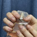 지에스25  행신포인트점 | [행신동네일] 네일에때 행신점 샴페인골드 글리터그라데이션네일 후기