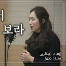 특송_눈을 들어 하늘 보라 : 고은희 자매, 사랑침례교회, 정동수 목사, 킹제임스 흠정역 성경, 찬양, 찬송, (2022. 2. 20) 이미지