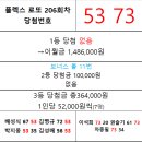 플렉스 로또 206회차 당첨자 이미지