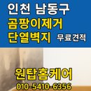 남동55 | 인천 남동구곰팡이 제거,단열 시공전문가가 완벽하게 해결!