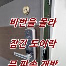 태신드림시티 | 비밀번호는 모르고 카드 키를 들고나오지 않아 잠긴 코맥스 도어락 비파괴 개방