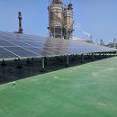 눈부신 태양광발전소 이미지