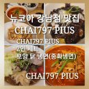 [뉴코아 강남점 맛집]CHAI797 PIUS 2인세트와 차가운...고소함을 더한 보양 닭 냉면(중화냉면)솔직후기