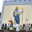 제주 서귀복자성당, 10ｍ 예수 벽화 ‘눈길’ 이미지