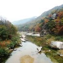 계곡수채화 이미지