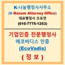 나눔 글로벌 행정사사무소 | [정보] 에코바디스 (EcoVadis) 인증, 행정사와 함께 기업인증을 준비해야 하는 이유