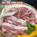 울산 남구 맛집 돈슬구마, 달동 가성비 고깃집 한청 흑돼지 후기