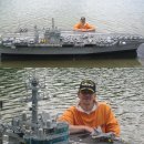 20만개 레고로 만든 길이 5m 항공모함, 물에 띄웠다 이미지