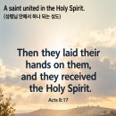 143 D. 사도행전 8 : 14-25 성령 안에서 하나 되는 성도 20260623 이미지