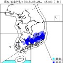 8월 26일 17:00 현재 울릉도지역 등 기상 특보 및 예비특보 발표현황 이미지