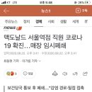 맥도날드 서울역점 코로나19확진...매장 임시폐쇄 이미지