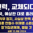 권력, 교체되다!/윤석열 직무정지, 사실상 한동훈 주도 탄핵/한동훈, 안철수, 이재명 소원성취...12.8일 [공병호TV] 이미지