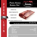 Premier American Berkshire Pork 10 Rib Rack, Chine Off, False Lean On 이미지