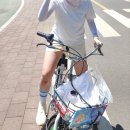 한강 자전거도로5 | 쉬엄쉬엄 한강축제 상급자코스 출전후기 입문철인3종 어픈워터 수영 여자 준비기간 주차 꿀팁